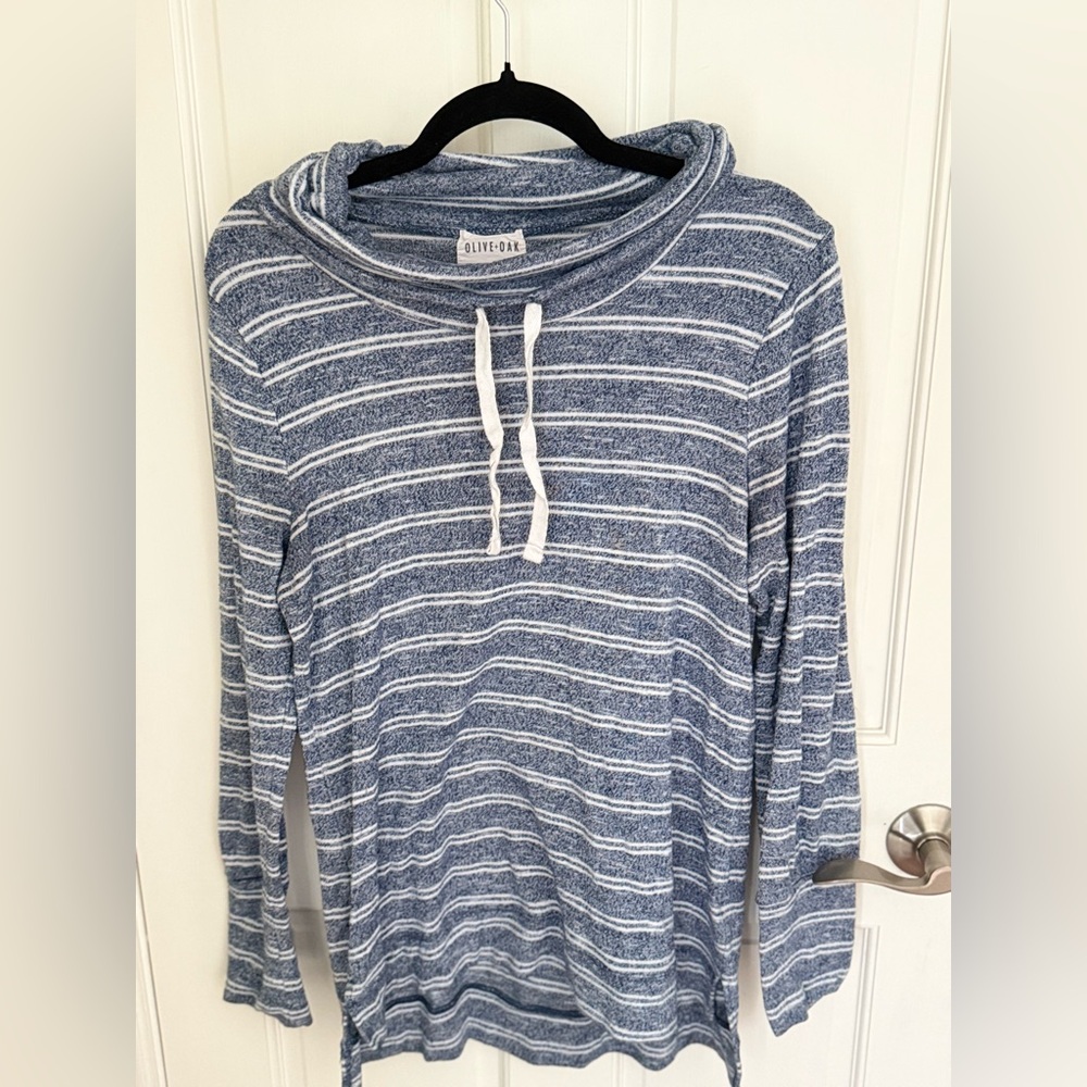 Olive & Oak Navy Striped Pullover